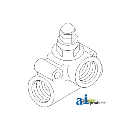 A & I Products Relief Valve 4.1" x3.6" x3.6" A-SRDH